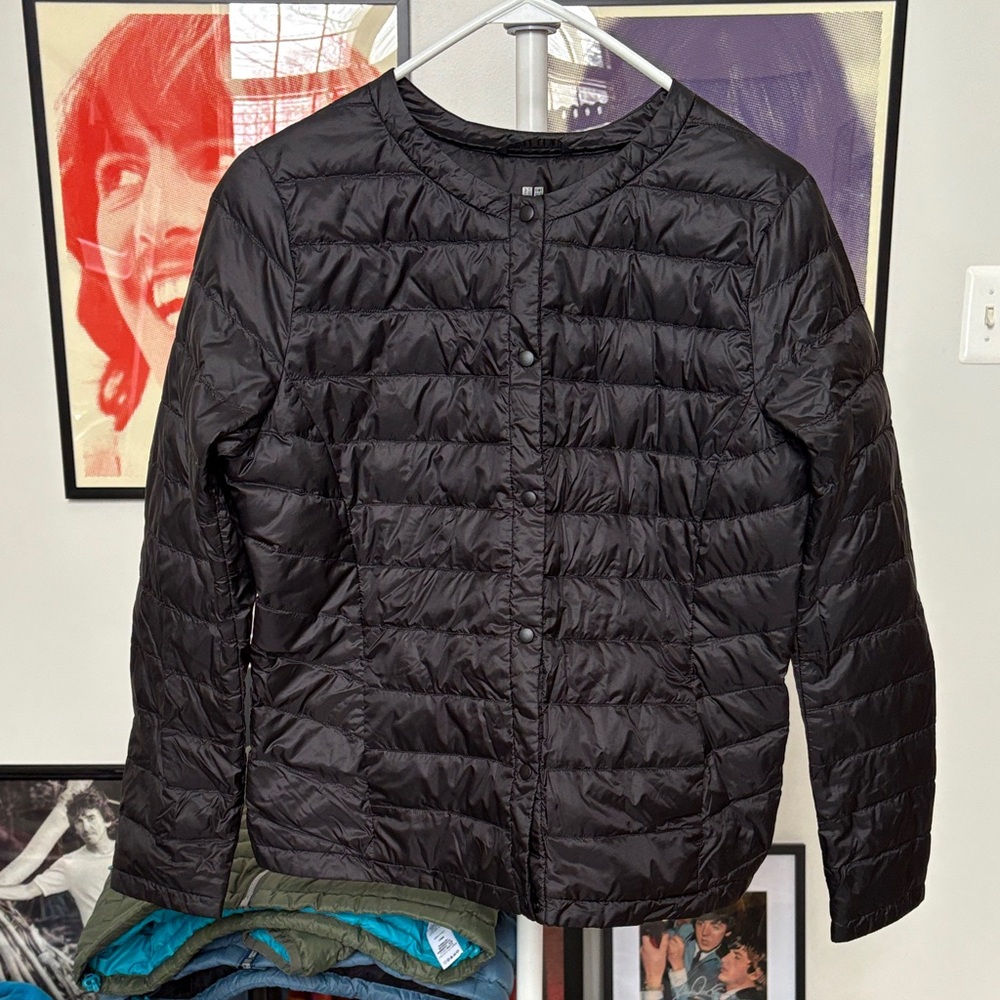 Uniqlo down jacket size large